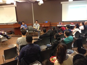 Two alumni of the Dental Student Fellowship came back to talk with our students about how to successfully transition from dental school to dental practice. Thank you for supporting us!