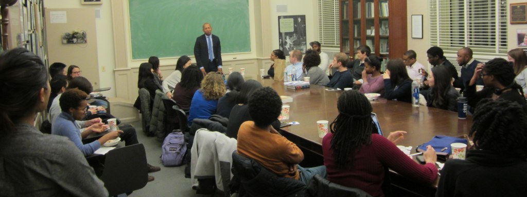 Professor Bryan Stevenson, author of Just Mercy: A Story of Justice & Mercy , addresses the Christian Legal Fellowship at NYU, challenging us to lead lives of service and to pursue reconciliation, social justice and the common good.