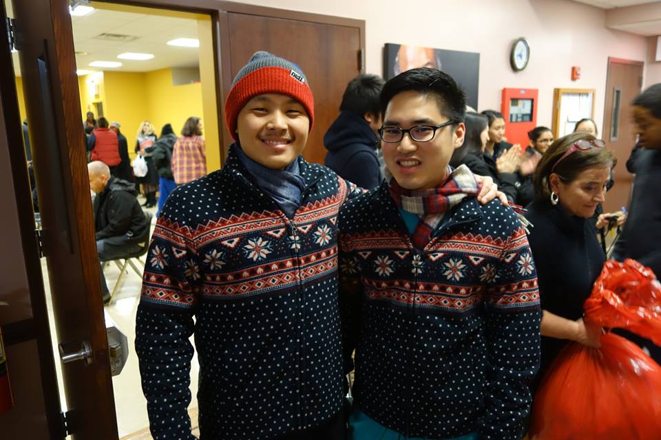 James and Joe, two first year NYU dental students and members of the Christian Medical & Dental Associations here are getting into the Christmas spirit! I am so grateful for the opportunity to serve this great group of enthusiastic new students. Please pray for them and for all of my students as they take their finals this week! 